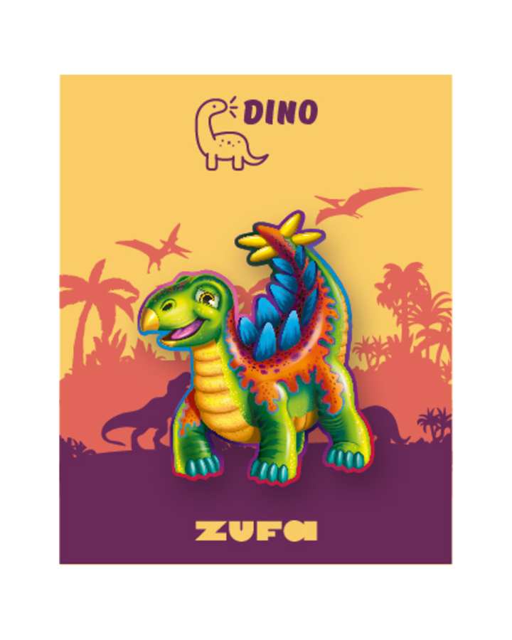 Значок деревянный Стегозавр 30035 70₽